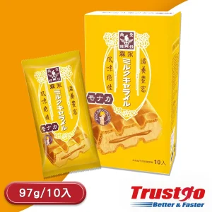 森永牛奶糖雪派(97公克 X 10入)