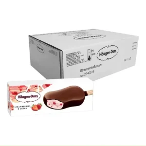 Haagen-Dazs 哈根達斯5Cgo 哈根達斯 冰淇淋 80毫升X24枝   /草莓雪糕