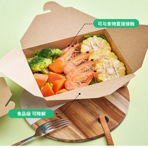 一次性牛皮纸餐盒